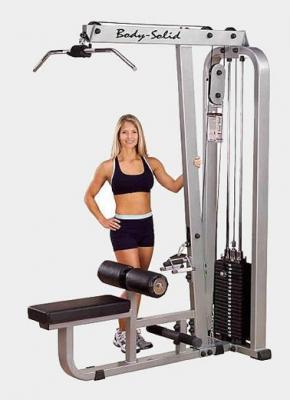 Тяга сверху Body Solid slm-300bs / Вертикально-горизонтальная тяга SLM-300G