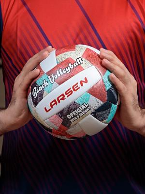 Мяч волейбольный Larsen Beach Volleyball Pink/Blue