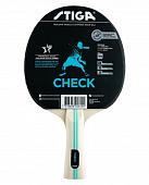 Ракетка для настольного тенниса Stiga Check Hobby WRB, арт.1210-5818-01, для начин., нак. 1,6 мм ITTF, конич. ручка