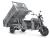 Грузовой электрический трицикл Rutrike D5 1700 гидравлика (60V1200W) Грузовой электрический трицикл Rutrike D5 1700 гидравлика (60V1200W)