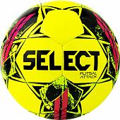 Мяч футзальный SELECT Futsal Attack V22, 1073460559, р.4, 32п, ПУ
