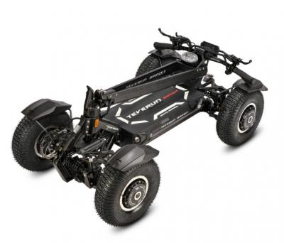 Электросамокат WHITE SIBERIA BANDIT 4x4 7200W