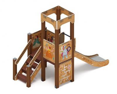 Игровой комплекс Королевство (Картонное) ДИК 1.15.01-12 H=900