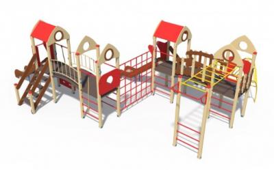 Игровой комплекс серии Городские кварталы Н-1200 ДИО 05052