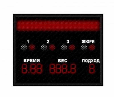 Табло для тяжелой атлетики №1
