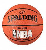 Баскетбольный мяч Spalding NBA Silver, размер 7, 83-016Z