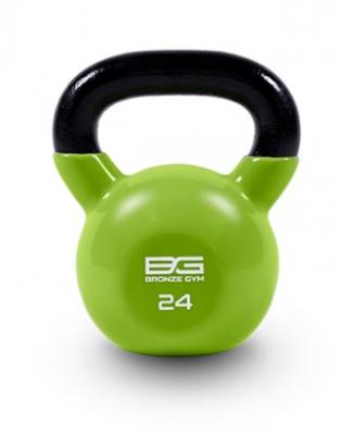 Гиря в ПВХ 24 кг BRONZE GYM BGKBV24