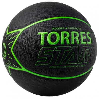 Мяч баскетбольный TORRES Star B323127, размер 7