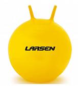 Мяч-попрыгун Larsen PVC Yellow 65 cm с рожками