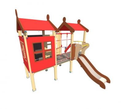 Игровой комплекс серии Лесная долина Н-750 ДИО 06080
