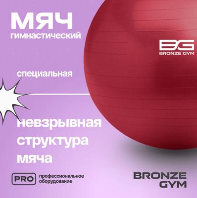 Мяч гимнастический GYM BALL ANTI-BURST, 75 см