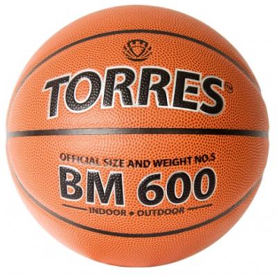 Мяч баскетбольный TORRES BM600, Размер 5