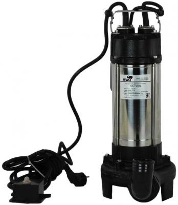 Дренажный чугунный насос со встроенным ножом NB-1500N