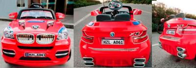Детский электромобиль Kids Cars A061 BMW X8 с надувными колесами