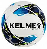 Мяч футбольный KELME Vortex 21.1, Размер 5, Цвет Бело-синий