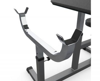 Скамья Скотта DFC Homegym UB009G серый