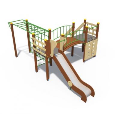 Детский игровой комплекс серии Браун Н-1200 ДИО 04010 / ДИО 04011