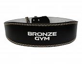 Пояс атлетический BRONZE GYM натуральная кожа 115 см
