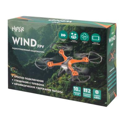 Радиоуправляемый квадрокоптер HIPER "WIND FPV"