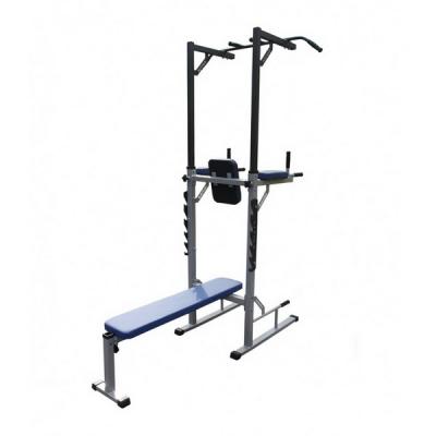Турник-пресс-брусья напольные с гребенкой для штанги MironFit RK-016
