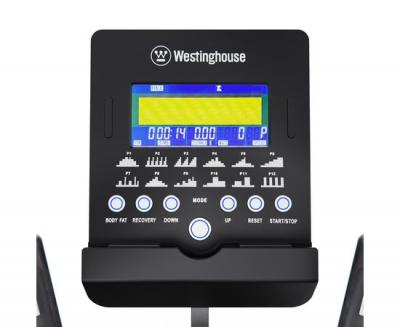 Электромагнитный эллиптический тренажёр DFC Westinghouse 13Y, черный, с изменяемым углом наклона