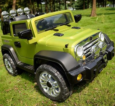 Детский электромобиль Kids Cars J235 с кожаным сиденьем и резиновыми колесами