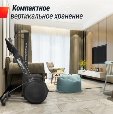 Гребной тренажер UNIX Fit PRO Air Magnetic Rower-X Black