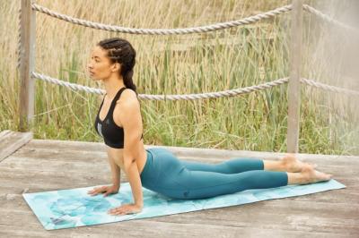 Коврик (мат) для йоги Adidas, каучуковый ADYG-10730G-NL
