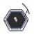 Батут UNIX Line FITNESS Blue (130 cm)