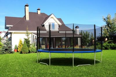 Батут с внешней сеткой и лестницей DIAMOND FITNESS External 16ft