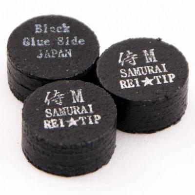 Наклейка для кия Rei Samurai Black 14 мм