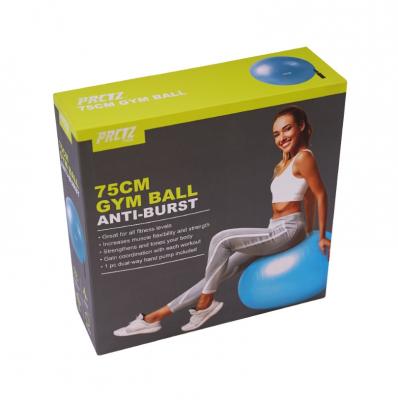 Мяч гимнастический PRCTZ GYM BALL ANTI-BURST, 75 см.