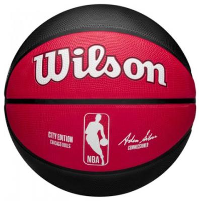 Мяч баскетбольный Wilson NBA Team City Edition Chicago Bulls