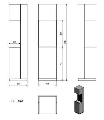Биокамин SIERRA