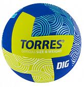 Мяч волейбольный TORRES DIG, размер 5