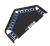 Батут UNIX Line FITNESS Blue (130 cm)
